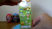 Opening 6 Surprise eggs! Kinder, Monsters University, Spongebob, Skylanders and Hello Kitty