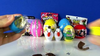 Disney Frozen Surprises, Surprise Eggs, Shopkins