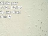 10x cartucce inchiostro compatibile per Canon CLI571XL PGI570XL con chip per Canon Pixma