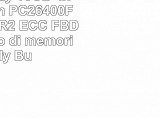 Komputerbay 16GB 4x 4GB 240 Pin PC26400F 800MHz DDR2 ECC FBDIMM modulo di memoria