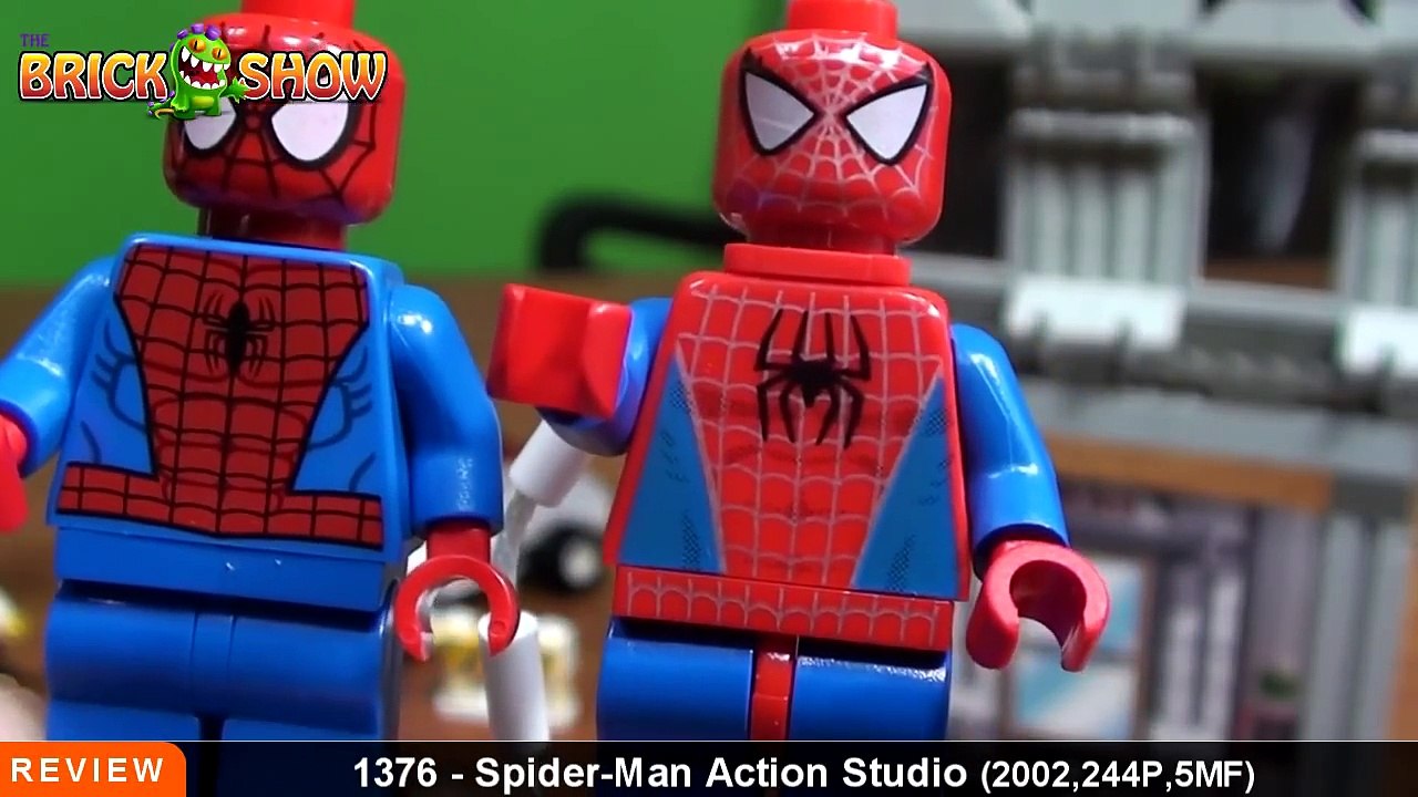LEGO Studios Spider-Man Action Studio Review : LEGO 1376 - video Dailymotion