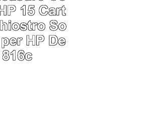 Printing Pleasure Compatibile HP 15 Cartuccia dinchiostro Sostituzione per HP Deskjet