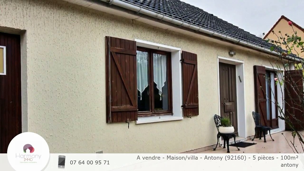 A vendre - Maison/villa - Antony (92160) - 5 pièces - 100m²