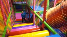 Playing Indoor Playground Kids Fun with Balls Toys Play cente for Kids Playroom Games