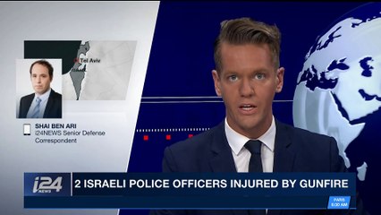 Download Video: i24NEWS DESK | 2 Israeli Police officers injured by gunfire | Thursday, January 18th 2018