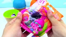 Learn Colors Mickey Mouse Play Doh Ice Cream Balls Surprise Toys Disney Frozen Hulk Fun for Kids
