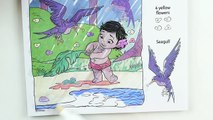 Disney Moana Movie Imagine Ink Coloring Book Rainbow Color Pen Surprise | Evies Toy House