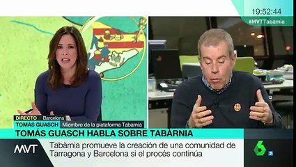 Tomás Guasch sobre Tabarnia y su presidente en el exilio interior. Genial.