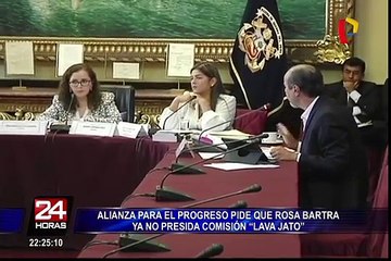 Descargar video: APP pide al Congreso que Rosa Bartra deje la presidencia de la Comisión Lava Jato