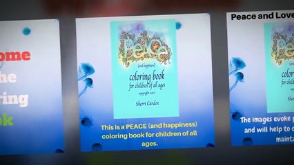 Peace Coloring Book - A Coloring Book For kids - Painting for Peace