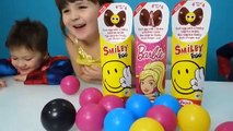 Balls Learning Colors with Kids and Surprise Eggs Learn colors and open eggs surprises for Ba