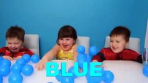 Balls Learning Colors with Kids and Surprise Eggs Learn colors and open eggs surp