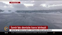 Denizle kara birleşti