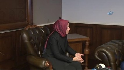 Aile ve Sosyal Politikalar Bakanı Kaya, Filistinli Fevzi El-Cüneydi'yi Kabul Etti