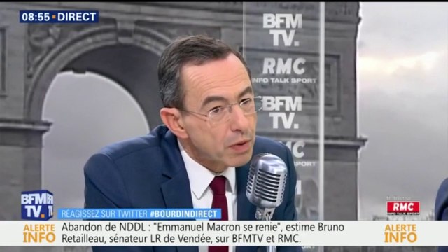 Brexit: Bruno Retailleau pense qu'il faut renégocier les accords du Touquet