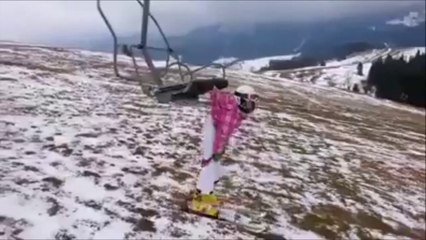 Quand le ski n'est vraiment pas fait pour toi... Sale journée