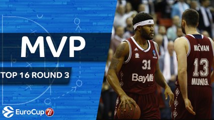 7DAYS EuroCup Top 16 Round 3 MVP: Devin Booker, FC Bayern Munich