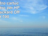 Set 15x vhbw serbatoio inchiostro cartucce inchiostro per HP Hewlett Packard Officejet