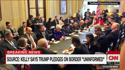 Kelly said Trump uninformed on border wall, lawmaker confirms