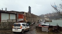 Zonguldak'ta şiddetli rüzgar ve yağmur etkili oldu