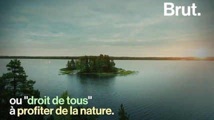 Le "droit à la nature" en Scandinavie, ça veut dire ça