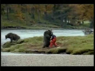 Le pecheur et l'ours