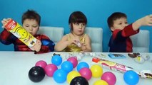 Balls Learning Colors with Kids and Surprise Eggs Learn colors and open eggs surprise