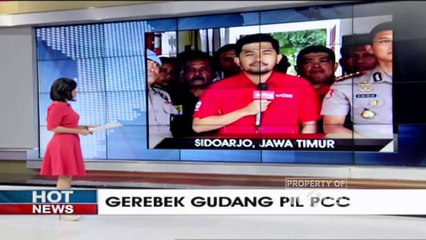 Ini Penjelasan Kombes Pol Himawan Bayu Aji Mengenai Penggerebkan Gudang Pil PCC di Sidoarjo