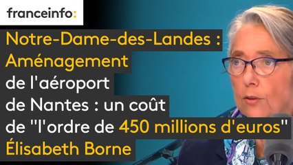 Aménagement de l'aéroport de Nantes : un coût de "l'ordre de 450 millions d'euros"