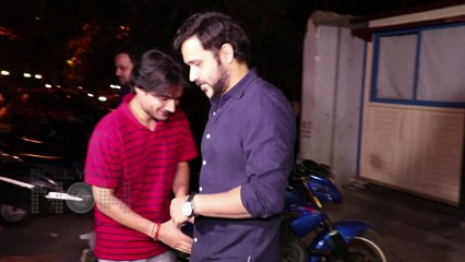 Emraan Hashmi AVOIDS Greeting Media Outside A Restaurant Spotted