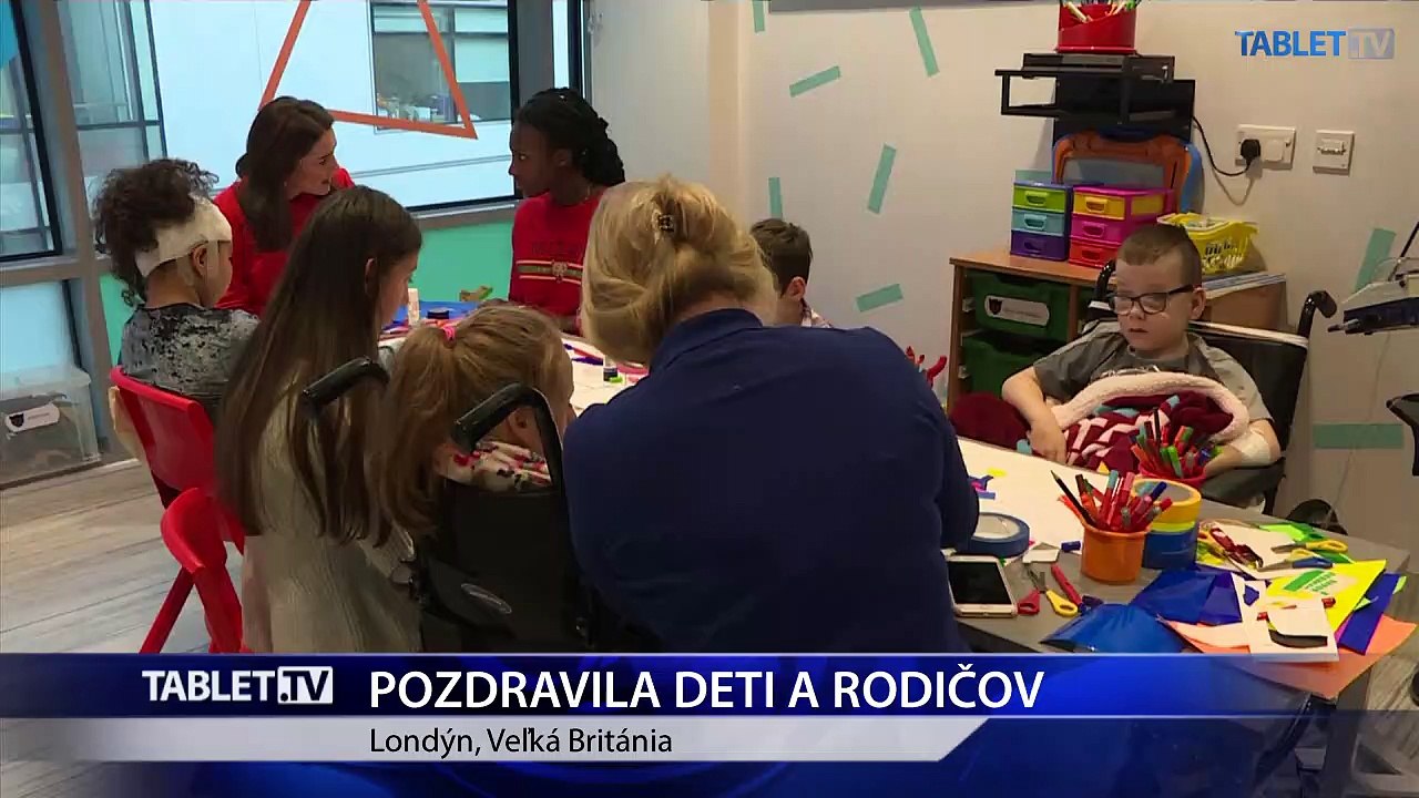 Tehotná vojvodkyňa Kate zavítala do detskej nemocnice v Londýne