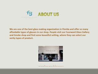 Scientific Glass Pipe and Rigs - Fourward Glass Gallery