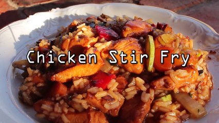 How to Make Fried Rice With Chicken - Quick Recipe - Piletina u Voku - HOW TO COOK - 01182018