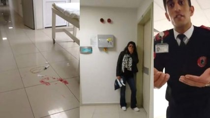 Yoğun Bakım Hastası Sedyeden Düşürüldü! Olaya Şahit Olan Kadın Bağırdı: Beynini Patlattılar Adamın