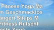 MMDP Fitness Yoga Matte 6mm Geschmacklos Verlängert Situps Matte Fitness Rutschfeste Yoga