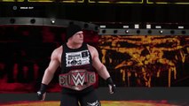 WWE 2K18 braunstrowmen vs brock thebeast lesner
