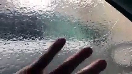 Car window Glass Ice In Winter - Canada & USA