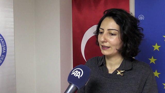 Savaş mağduru çocuklar hayallerini tuvale resmetti - ESKİŞEHİR