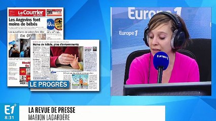 À la Une : des photos de nouveaux nés et des titres inquiétants