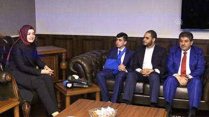 Bakan Kaya, Filistin’deki direnişin sembolü Fevzi el-Cuneydi’yi kabul etti (1)  - ANKARA