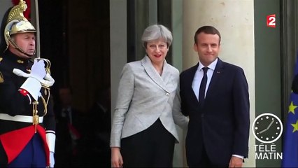 Les migrants au cœur des discussions May/Macron