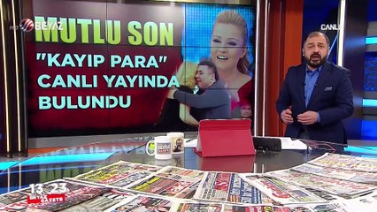 10 bin Euro canlı yayında bulundu