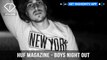HUF Magazine features a Boys Night Out By Photographer Shahaf Mor | FashionTV | FTV