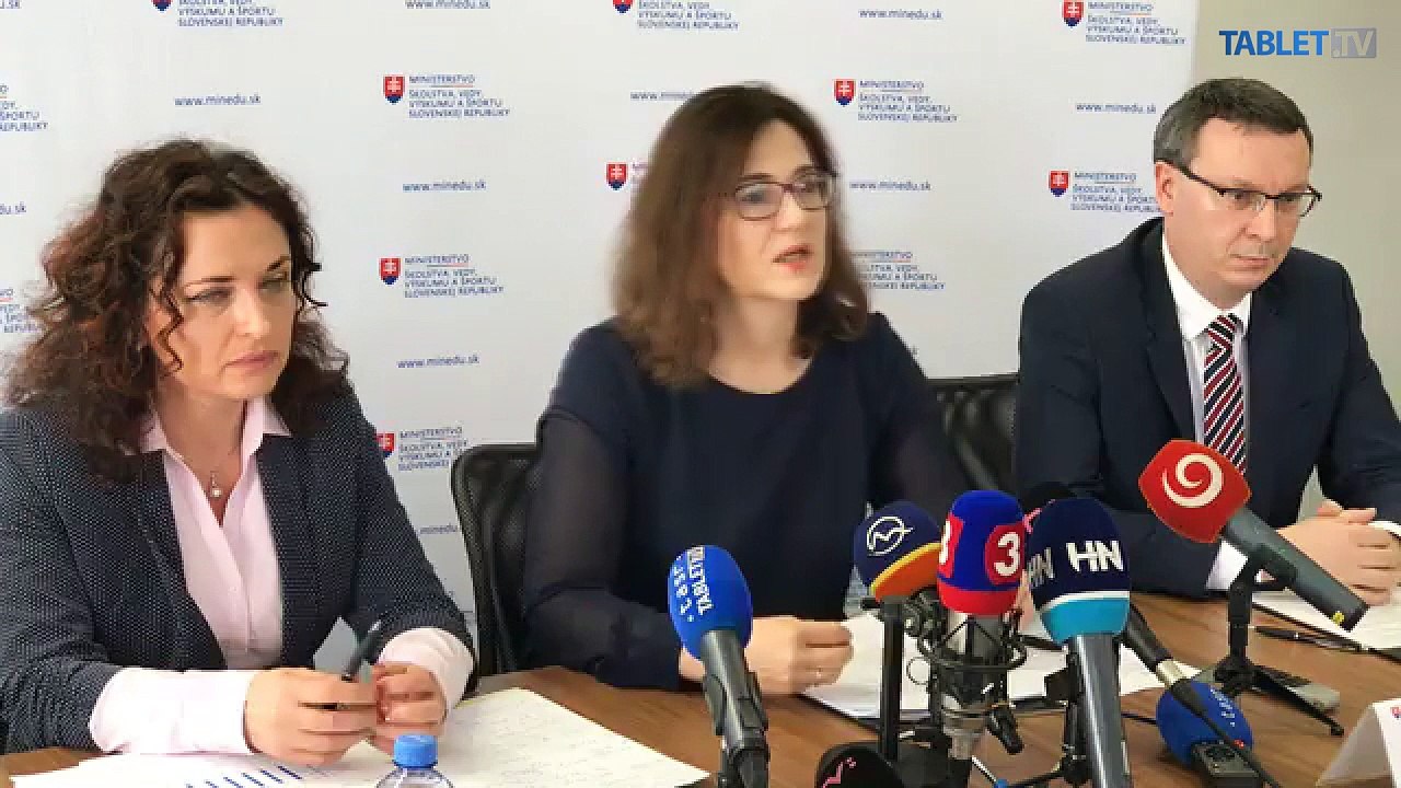 ZÁZNAM: TK ministerky školstva Martiny Lubyovej
