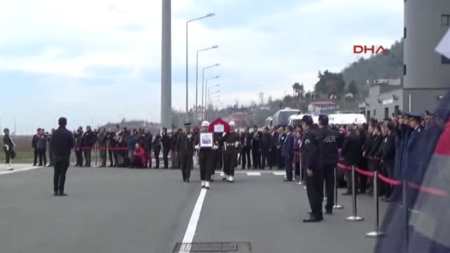 Ordu- Uçak Şehidi Binbaşı Ümit Karamustafa ve Yüzbaşı Ali Şahin Onbaşı Son Yolculuğuna Uğurlandı