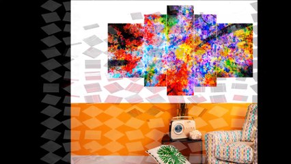 2018 Top Selling Abstract 5 Piece Canvas Prints!