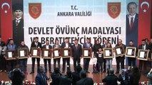 Şehit yakınları ve gazilere 'Devlet Övünç Madalyası ve Beratı Tevcih Töreni' (2) - ANKARA