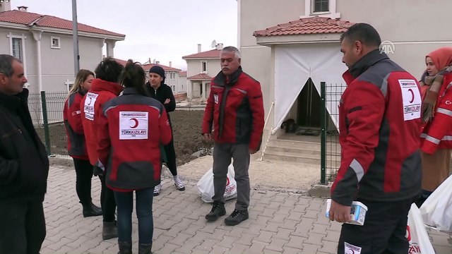 Türk Kızılayından Ahıska Türklerine gıda yardımı - ERZİNCAN