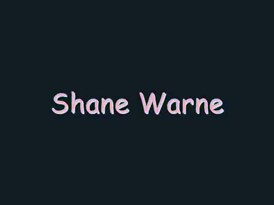 Shane Warne-ball of the century