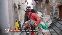 Alpes-Maritimes : les dégâts d'une tornade à Valdeblore
